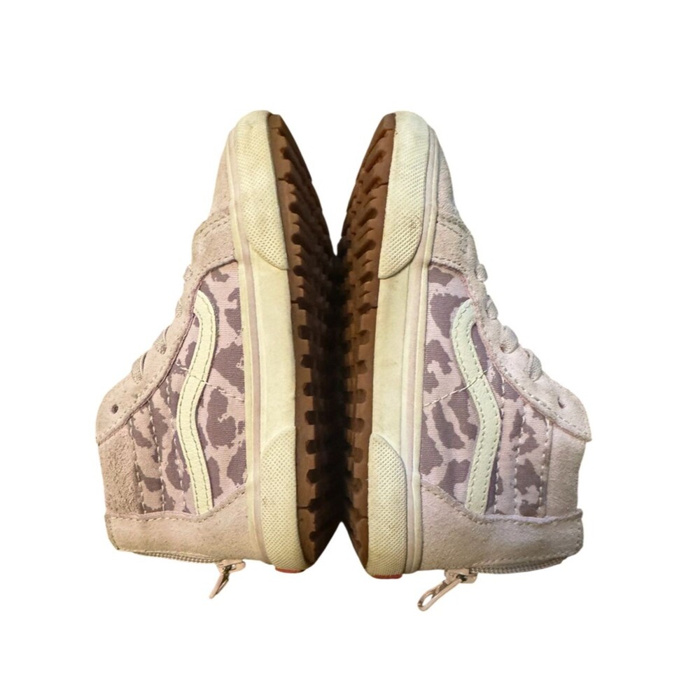 Vans Toddler Sk8-Hi Zip Up Back MTE-1 Orchid Ice Leopard - Size 8 Toddler - Picture 9 of 11